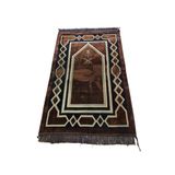 AL HANNAN TEX Kadife Namaz Seccadesi Lüx-kahverengi