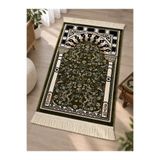 Al Haramain 002_Yeşil_8mm Ravza Model Dokuma Seccade