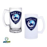 Al Hilal F.c. Kulplu Bira Bardağı Buzlu Veya Şeffaf Seçenekli 0263