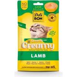 Al-Kar Ticaret Delibon Creamy Ödül Maması Kuzulu 15GR 5li Paket - Option-1