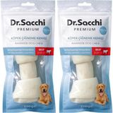 Al-Kar Ticaret Dr.sacchi Premium Sığır Etli Sığır Derisi Genişletilmiş Düğüm Kemik Tahılsız Köpek Ödülü 10-11" 220-230 gr 1'li (2 Paketi) - 0,10 kg