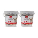 Al-Kar Ticaret Esca Dana Etli Lokmalık Munchy 6 Santimetre 6 Gram 50'li Köpek Ödül Maması (2 Paketi) - 0,10 kg