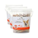 Al-Kar Ticaret Esca Tavuklu Lokmalık Munchy 6 Santimetre 50'li Köpek Ödül Maması (3 Paketi) - 0,10 kg