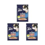 Al-Kar Ticaret Felix Somonlu Kedi Yaş Mama 85 gr (3 Paketi)