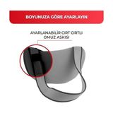 Al-Kar Ticaret Gobypet Kedi ve Küçük Irk Köpek Için Yan Taşıma Çantası, Omuz Askılı Evcil Hayvan Taşıyıcı, Büzgülü ve Rahat Kullanım (Siyah) - Option-1 - --
