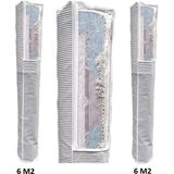 Al-Kar Ticaret Halı Hurcu 2li Set Halı Hurcu Pencereli Halı Hurcu 6 M2 x 2