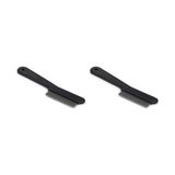 Al-Kar Ticaret Köpek Pire Tarağı, Siyah, 14CM, 14X2,5X0,5CM (2 Paketi) - Option-1