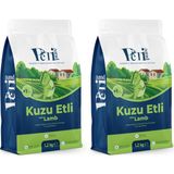 Al-Kar Ticaret Kuru Yetişkin Kedi Maması - Besleyici Vitamin Ilaveli Tam ve Dengeli Mama (1,2 Kg, Kuzu) (2 Paketi) - 0,01 gr