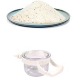 Al-Kar Ticaret Kuş Kumu Giritli & Anasonlu (Muhabbet, Kanarya, Paraket Kuşlar Için Kuş Kumu) + Kelepçeli Mamalık (100 Gr) - Option-1