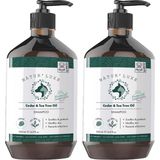 Al-Kar Ticaret Naturluxe Dog Shampoo Cedar & Tea Tree Oil 500ML (2 Paketi) - Option-1