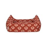 Al-Kar Ticaret Pet Uniform Kiss Tarçın-Bej Köpek Yatağı M 60X70CM - 001-Renkli - 100 x 100 cm