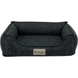 Al-Kar Ticaret Pet Varius Koyu Gri Köpek Yatağı M 60X75CM - 001-Renkli - 100 x 100 cm