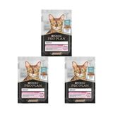 Al-Kar Ticaret Pro Plan Pouch Okyanus Balıklı Yetişkin Kedi Konservesi 85GR (3 Paketi)