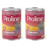 Al-Kar Ticaret Proline Somon Etli Sos Içinde Gravy Yetişkin Kedi Konservesi 400 gr 2li Paket - 0,75 kg
