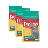Al-Kar Ticaret Proline Tavuk Etli Yetişkin Kedi Maması 1.2 kg (3 Paketi) - 0,01 gr