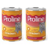 Al-Kar Ticaret Proline Tavuklu Sos Içinde Gravy Yetişkin Kedi Konservesi 400 gr 2li Paket - 0,75 kg