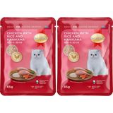 Al-Kar Ticaret Smartheart Pouch Kanikama Tavuk ve Pirinçle 85 gr (2 Paketi)