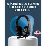 Al-Kar Ticaret Stereo Mikrofonlu Kablolu Oyun Kulaklığı – Konforlu ve Net Ses Iletimi
