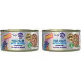Al-Kar Ticaret Supreme Cat Purrfect Tiftiklenmiş Ton Balıklı ve Midyeli Konserve Kedi Maması 70 gr (2 Paketi)