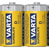 Al-Kar Ticaret Varta Superlife Çinko Büyük D Boy Pil 24'lü Paket