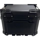 Al-Kar Ticaret Wheelıe XT570-B 45 Litre Motosiklet Arka Çanta Siyah Su Geçirmez Abs Top Bagaj Üniversal - 0 - 3 Yaş - 0 - Siyah