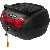Al-Kar Ticaret Wheelıe XT60-B 40 Litre Motosiklet Arka Çanta Siyah Su Geçirmez Abs Top Bagaj Üniversal - 0 - 3 Yaş - 0 - Siyah