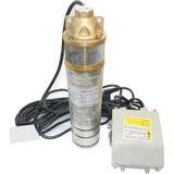 Al-Mak Skm150 1.5 Hp - 220v - 4" Panolu Paket Dalgıç Motor Ve Pompa (10 MT. KABLOLU)