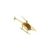 AL-SA Ahşap Maket Helikopter