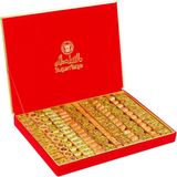 Al Sultan Sweets Karışık Baklava Kırmızı Kadife Kutusunda 6'lı Lezzet Koleksiyonu 1600 gr - 1,6 kg