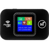 Al-tech Bilişim 300 Mbps 4g Lte Mobil Wifi Modem Taşınabilir Hotspot 3000MAH Bataryalı Type-C Şarjlı - Siyah