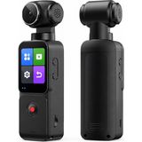 Al-tech Bilişim 4K Akıllı Gimbal Kamera | Dokunmatik Ekranlı 3 Eksen Sabitleyici Vlog & Video Kamerası - Siyah
