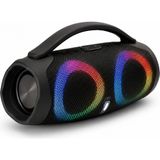 Al-tech Bilişim Booms Box 3 Rgb Bluetooth Hoparlör Taşınabilir Kablosuz Speaker Renkli Işıklı - Çok Renkli