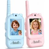 Al-tech Bilişim Çocuklar Için Görüntülü Telsiz Seti Şarjlı Video Walkie Talkie 2'li Set
