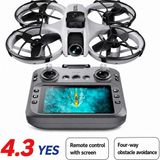 Al-tech Bilişim T21P Kameralı Mini Drone Optical Flow Sabitlemeli 360° Takla Atma Özellikli Hobi Dronu - Gri