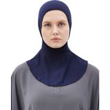 Al-Tobeh Kadın Tesettür Pratik Boyunluklu Hijab - Sporcu Bone - Lacivert - Standart