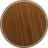 Ala Depo 30 cm Ceviz Ahşap Sepet Tepsi Tabanı 3 mm MDF Çift Yüz Lazer Kesim Özellikli