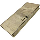 Ala Depo Ahşap Kitap Kumbara (23.5X11 Cm)