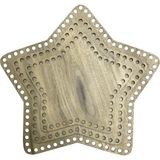 Ala Depo Yıldız 3mm Mdf Makrome Penye Taban Seti 30-25-20 cm 3lü - Renkli - Standart