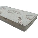 ALA Âlâ Ev Modası 60X120X10 Soft Bamboo Bebek Yatağı - 70 x 120 cm - Beyaz