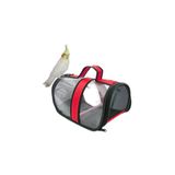 Ala Pet 30x22x21 cm Kırmızı Tünekli Sultan Papağanı Taşıma Çantası