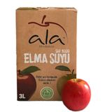 Ala Saf %100 Kırmızı Elma Suyu 3 L