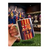Alaa Butik Online Barcelona Temalı Tam Baskılı Kupa Bardak Standart Ölçü Futbol Taraftar Tasarım Kupa