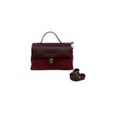 ALAA HAKİKİ DERİ CROSSBODY OOYA MARKA OMUZ ÇANTASI (bordo)