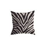 Alacastore 50x50 Zebra Motif Dekoratif Yastık Kırlent Kılıfı