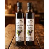 Alaçatı Balzamik Sirke Doğal Fermantasyon Filtresiz Katkısız - Balsamic Vinegar 500 ml X2 Adet - 1 lt