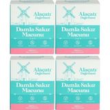 Alaçatı Değirmeni 4 x 240 gr Damla Sakızı Macunu 4'lü Set Vegan ve Şekersiz İçerik