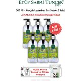 Alaçatı Lavantası 500 ML 6 AL 5 ÖDE Sıvı Sabun ve ROSIE Hediyeli