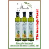 Alaçatı Naturel Ananas Sirkesi 500 ml 3 Adet