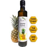 Alaçatı Naturel Ananas Sirkesi Doğal Fermantasyon 500 ml