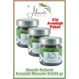 Alaçatı Naturel Kozalak Macunu 245 gr 3 Adet - Aromalı